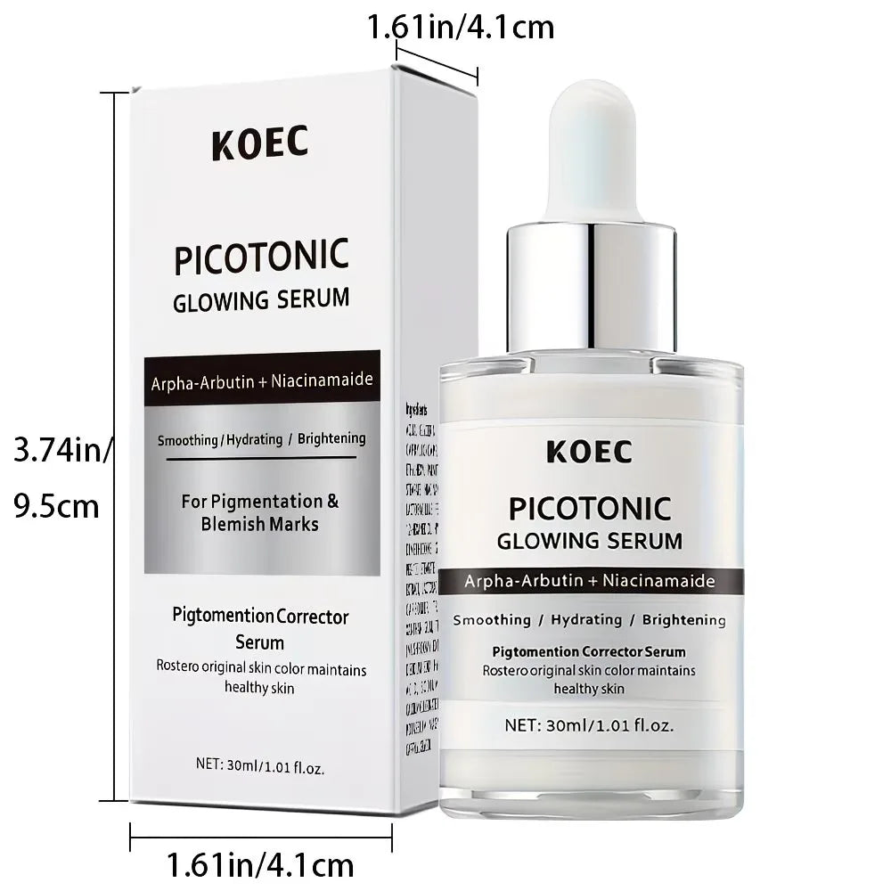2-in-1 Brightening Correcting Serum Duo with Alpha Arbutin Niacinamide Hydrating Glow Skin Care for Dark Spots Sensitive Skin mbzr