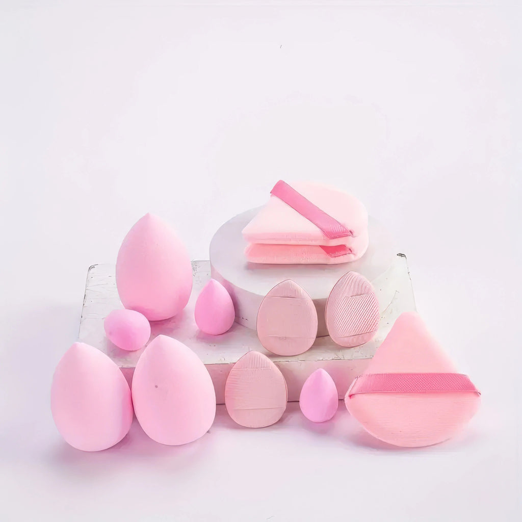 Beauty Egg Suit Pink, Dry and Wet Multi-function, Suitable for Liquid Foundation, Set Makeup, Powder mbzr