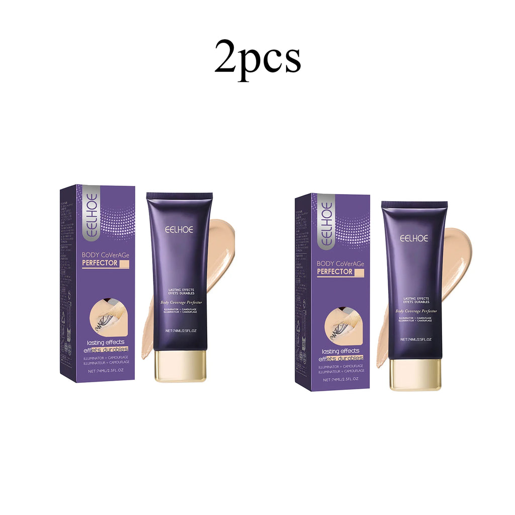 EELHOE 74mL Body Coverage Perfector, Even Skin Tone, Covering Tattoos, Universal For Face And Body, No Burden Makeup Effect mbzr