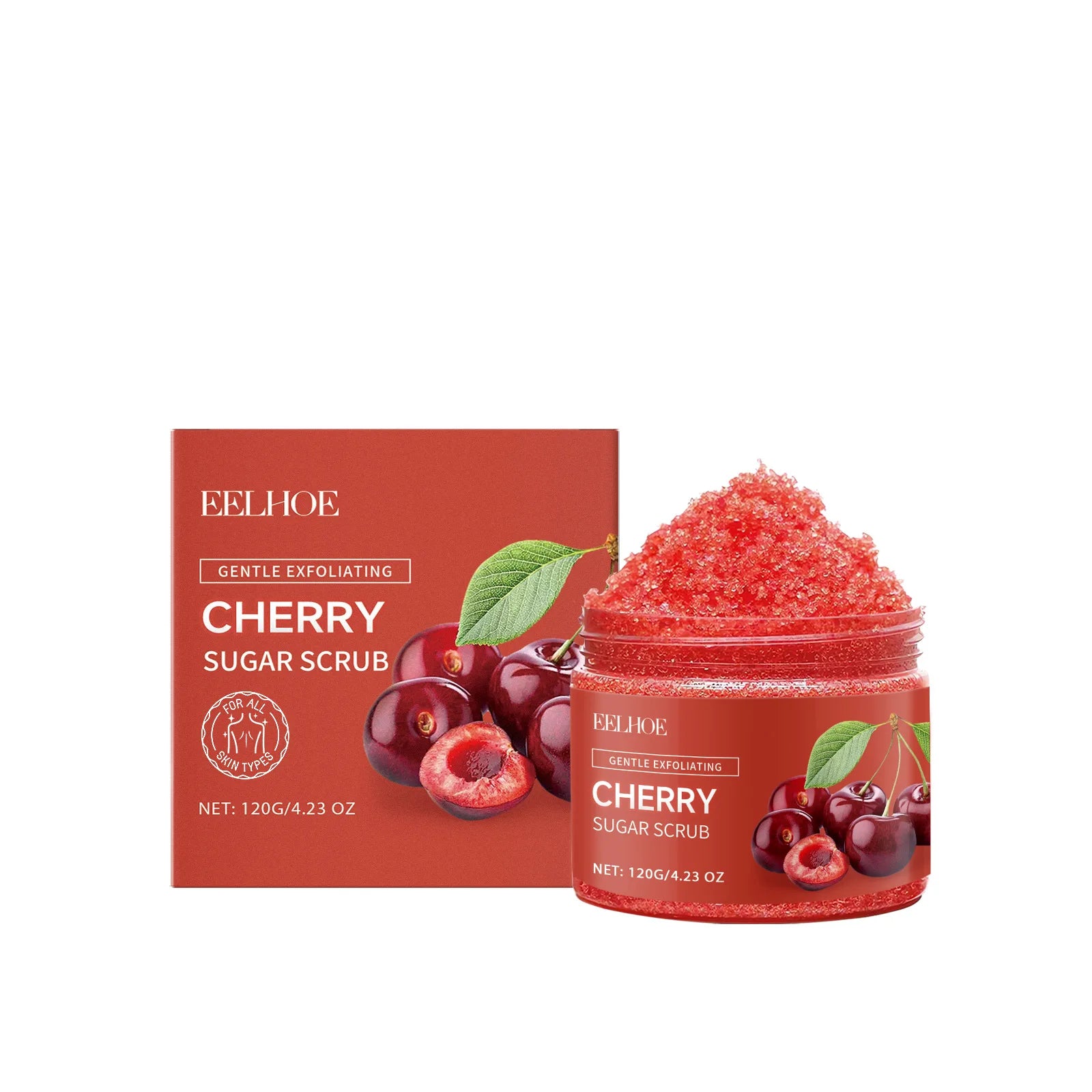 Eelhoe 120g Sugar Body Exfoliating Scrub Cleaning Skin Oil Control Remove Dead Skin Repair Rough Nourishing Smooth Skin Scrub mbzr