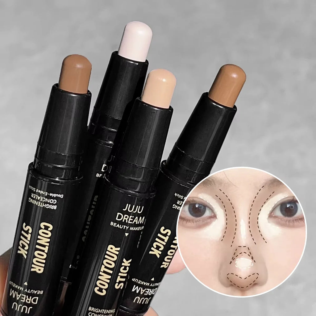 Double-ended Dual-Purpose High-Light Trimming Stick Three-Dimensional Contour Nose Shadow Facial Shape Brighten And Trimming mbzr