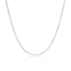 Link Chain 8mm Necklace 925 Silver – Unisex Lobster Clasp mbzr