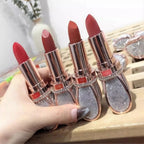 (2-pack) 103 Castle Brick Red+104 Cerna Tomato Bow Matte Lipstick mbzr