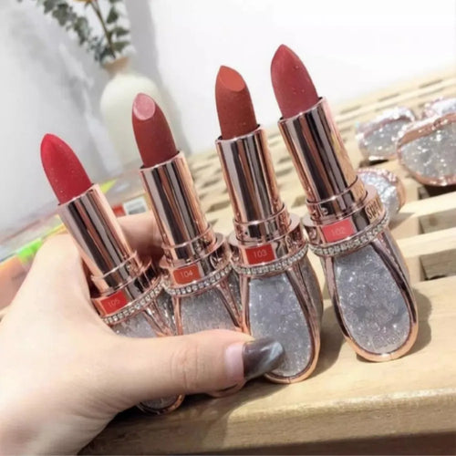 (2-pack) 103 Castle Brick Red+104 Cerna Tomato Bow Matte Lipstick mbzr