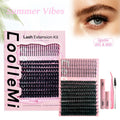 280-Piece DIY Cluster Lashes Kit – Fox Eye Extensions mbzr