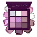 Women Eye Beauty Tools-Pretty Versatile Purple Smoked Dream Matte & Shimmer Eyeshadow Palette for JUJU DREAM - Long Lasting Waterproof Buildable High Pigment Versatile Shades for Daily to Party Makeup mbzr