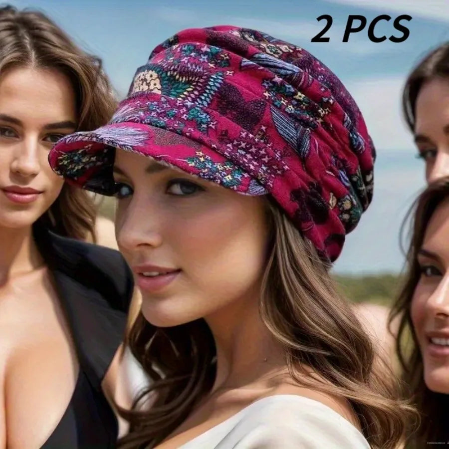 Duckbill Hats, Fashionable Women's Hats, Soft Fabric, Suitable for Daily Outings and Shopping