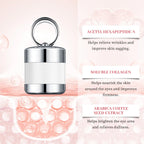 Electric Eye Firming Cream Fade Dark Circles Relieve Wrinkles Dullness Brighten Skin Moisturizing Automatic Roller Eye Serum mbzr