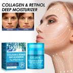 Eelhoe 48ml Retinol Moisturizer Cream Remove Wrinkle Reduce Fine Lines Tender Skin Collagen Boost Hydrating Facial Care Cream mbzr