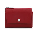 Magnetic Closure Leather Mini Coin Purse, Portable Flip Design Small Storage Pouch, Wholesale Wallet for Women