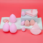 1 Set of 12 Powder/skin/dark Purple Beauty Eggs, Soft, Suitable for Liquid, Face Cream, Suitable for All Skin Types mbzr