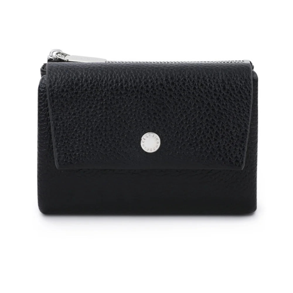 Magnetic Closure Leather Mini Coin Purse, Portable Flip Design Small Storage Pouch, Wholesale Wallet for Women