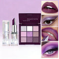 Women Eye Beauty Tools-Pretty Versatile Purple Smoked Dream Matte & Shimmer Eyeshadow Palette for JUJU DREAM - Long Lasting Waterproof Buildable High Pigment Versatile Shades for Daily to Party Makeup mbzr