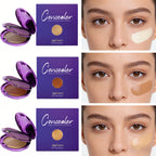 3 Colors Concealer Palette Moisturizing Sweatproof Long Wearing Full Coverage Spots Transfer-proof Glowing Makeup Palette mbzr