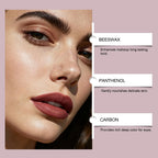 Black Brown Eye Lip Makeup Set Eyelash Spiral Brush Hydrating Lipstick Fast Dry Waterproof Lengthening Curling Mascara Cosmetic mbzr
