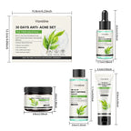 Viareline Salicylic Acid Skin Care Set Daily Moisturizing Enhance Smoothness Gentle Acne Treatment Non-greasy Skin Care Set mbzr