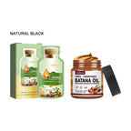 Herbal Bubble Hair Dye Shampoo with Batana Oil – Natural Color & Grey Coverage (10 pcs) mbzr