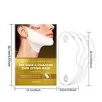 4 PCS Collagen Skin Lifting Mask Gentle Moisturizing Enhance Smoothness Firming Brightening Enhance Elasticity Facial Mask mbzr