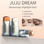 Clear Highlighter Stick Makeup Glitter Highlighter Contour Shimmer Bronzer Shading Natural Stereoscopic Face Body Llluminator mbzr