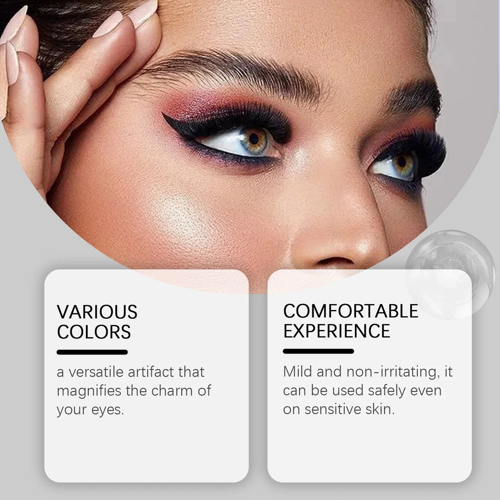 EELHOPE Multi Color Eyeliner Gentle Eye Makeup Non-irritating Lasting Eyeliner Waterproof Mild Portable Makeup Eyeliner mbzr