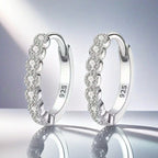 Elegant Silver Stud Earrings Versatile Dainty Single Pair Luxury Timeless Fine Jewelry mbzr