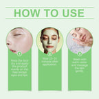 40G Mugwort Face Clay Mask Stick Gentle Cleaning Pores Moisturizing Enhance Smoothness Improve Skin Texture Nourishing Skin Soothing Repairing Face Mud Mask mbzr