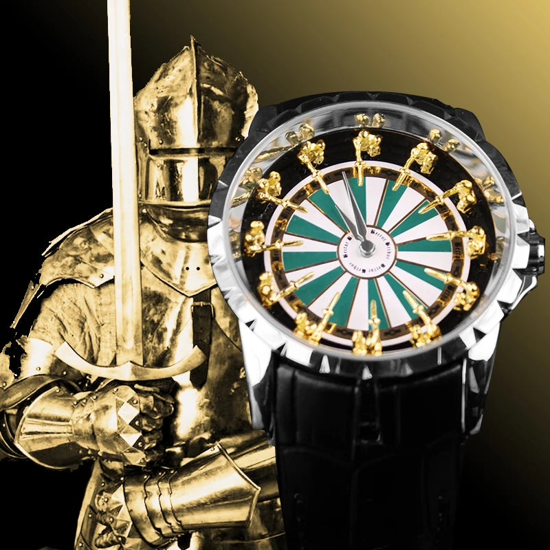 New Men Quartz watches large dial trendy sporty retro fashion leather strap Luxury Elegant Man quartz wrist watches mbzr