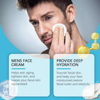 50G Men Retinol Face Cream Moisturizing Nourishing Anti-aging Skin Rejuvenation Fade Fine Lines Non-greasy Men Daily Skin Care mbzr
