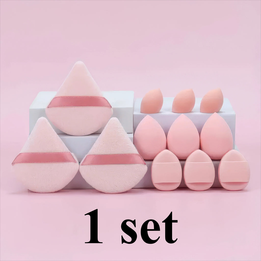 Beauty Egg Suit Pink, Dry and Wet Multi-function, Suitable for Liquid Foundation, Set Makeup, Powder mbzr