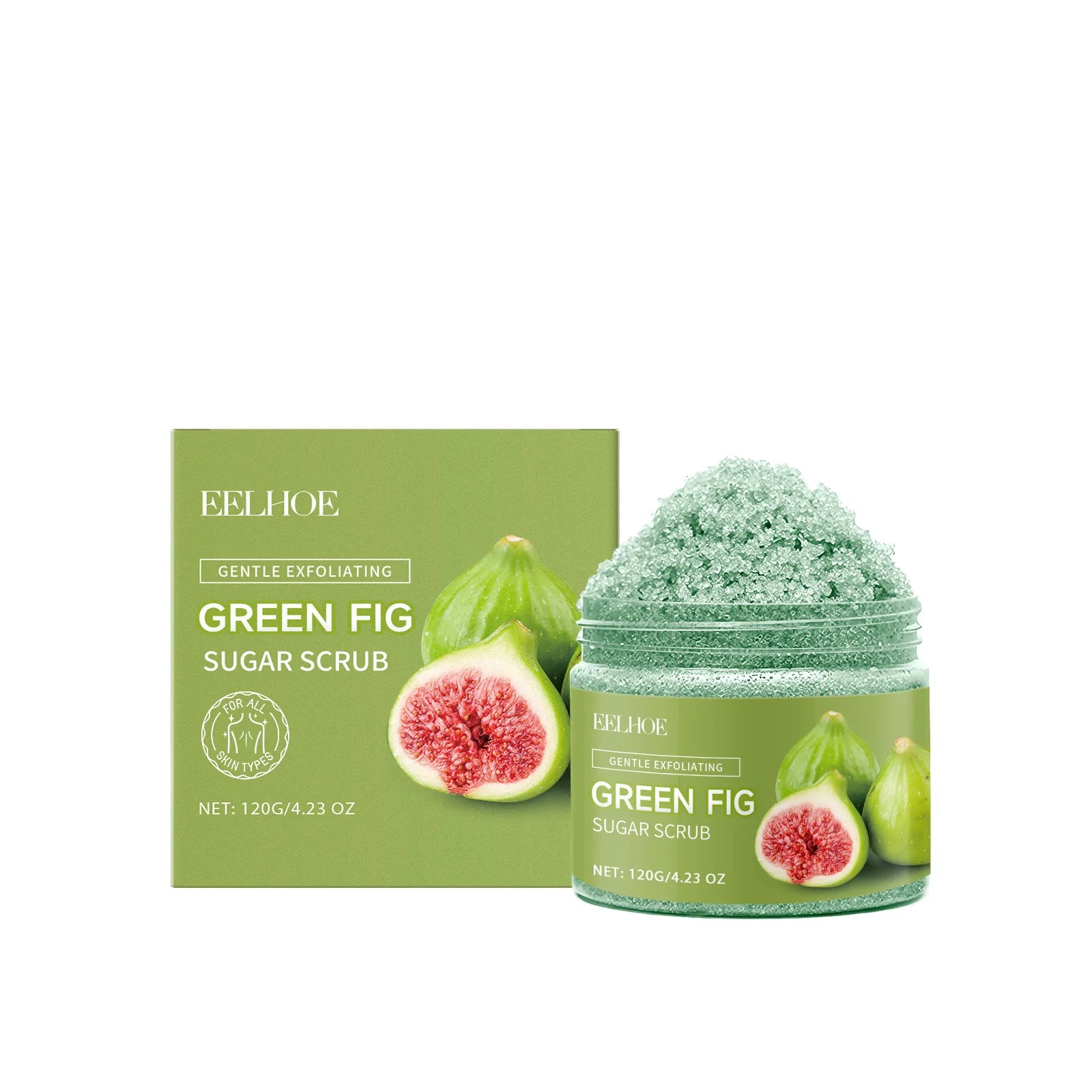 Eelhoe 120g Sugar Body Exfoliating Scrub Cleaning Skin Oil Control Remove Dead Skin Repair Rough Nourishing Smooth Skin Scrub mbzr
