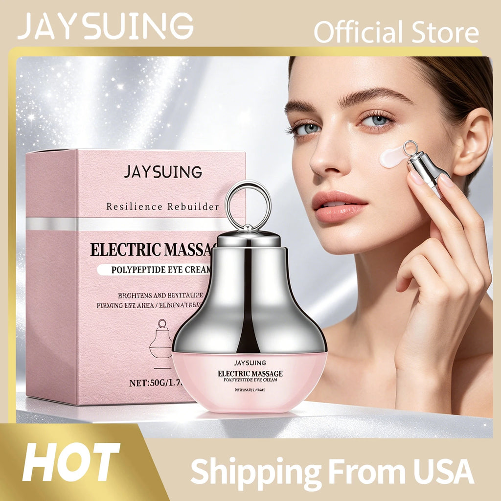 Electric Eye Firming Cream Fade Dark Circles Relieve Wrinkles Dullness Brighten Skin Moisturizing Automatic Roller Eye Serum mbzr