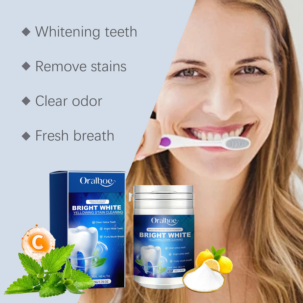 Oralhoe 120g Probiotic Toothpaste Sp-6 Whitening Tooth Powder Remove Plaque Stains Oral Hygiene Refreshing Breath Toothpaste mbzr