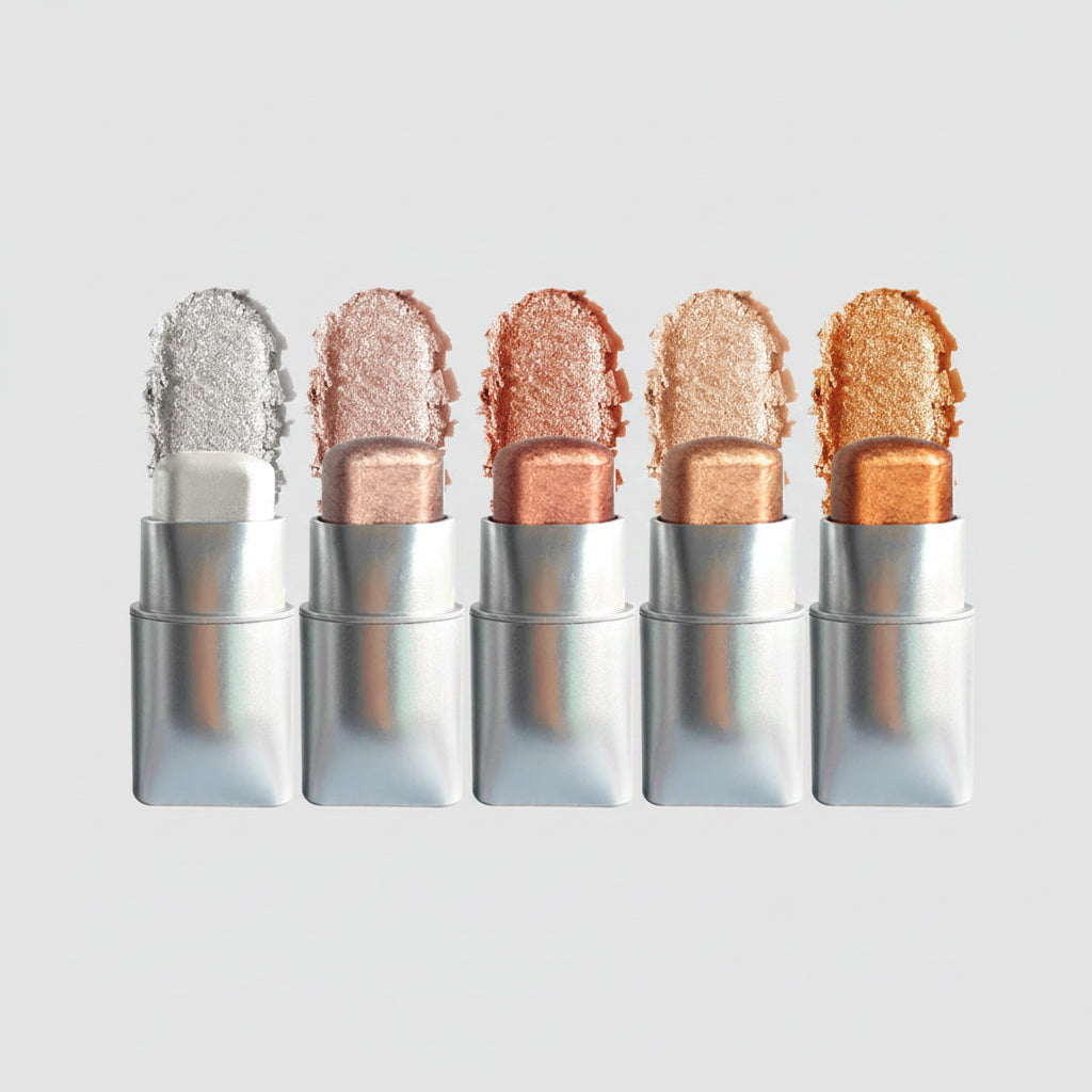 Clear Highlighter Stick Makeup Glitter Highlighter Contour Shimmer Bronzer Shading Natural Stereoscopic Face Body Llluminator mbzr