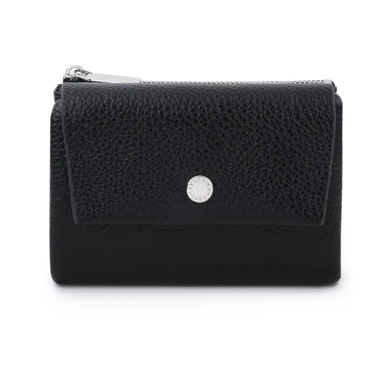 Magnetic Closure Leather Mini Coin Purse, Portable Flip Design Small Storage Pouch, Wholesale Wallet for Women
