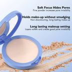 Matte Long-Lasting Oil-Control Pressed Powder With Sponge Applicator Long-lasting Waterproof Texture Smooth Sace Face Powder mbzr