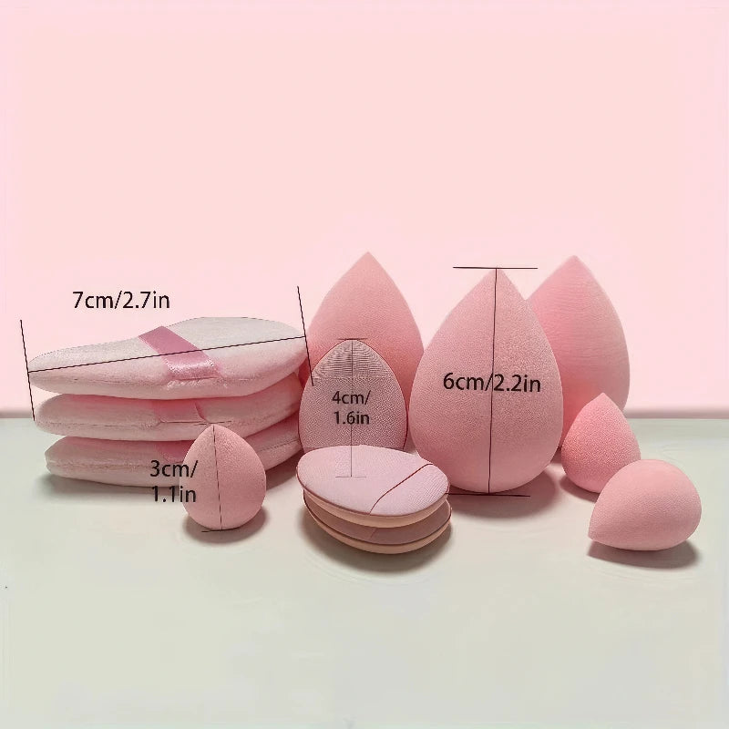 Beauty Egg Suit Pink, Dry and Wet Multi-function, Suitable for Liquid Foundation, Set Makeup, Powder mbzr