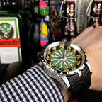 New Men Quartz watches large dial trendy sporty retro fashion leather strap Luxury Elegant Man quartz wrist watches mbzr