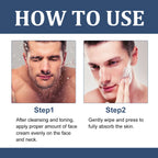 50ml 6 in 1 Men Face Cream Moisturizing Anti-aging Fade Fine Lines Reduce Dark Circles Smoothing Non-greasy Face Cream for Men mbzr