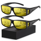 Night vision sunglasses, car night driving glasses, driver's goggles, unisex sunglasses, UV-blocking sunglasses, glasses