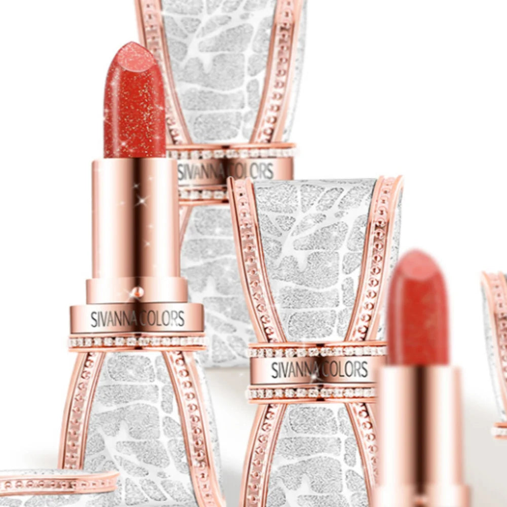 (2-pack) 103 Castle Brick Red+104 Cerna Tomato Bow Matte Lipstick mbzr