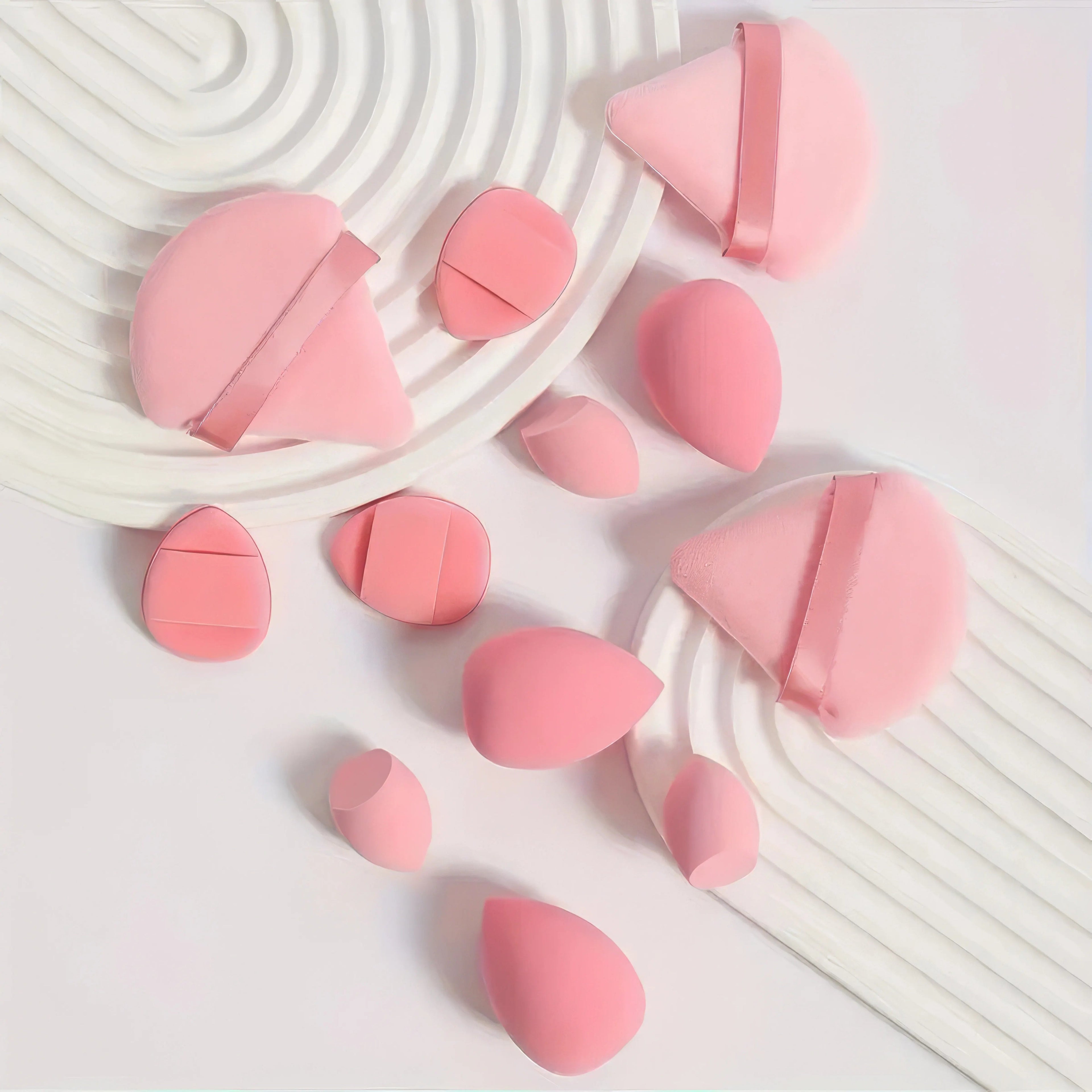 Beauty Egg Suit Pink, Dry and Wet Multi-function, Suitable for Liquid Foundation, Set Makeup, Powder mbzr