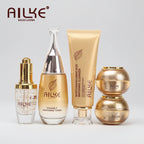 AILKE Whitening Face Care Set, Moisturizing, Brightening, With Collagen Vitamin C, Even Skin Tone, Suitable for Men and Women mbzr