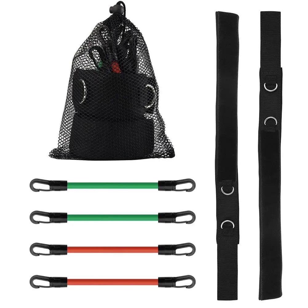 Speed Agility Kinetic Leg Resistance Bands Jump Trainer Yoga Taekwondo Trainer Pulling Rope For Home Gym Accessories mbzr