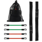 Speed Agility Kinetic Leg Resistance Bands Jump Trainer Yoga Taekwondo Trainer Pulling Rope For Home Gym Accessories mbzr