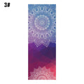 Classic Mandola Yoga Towel Mat Diamond Texture Non-slip Pilates Fitness Cover mbzr