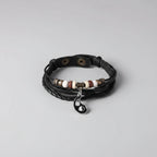 Chain Link 2 pcs Charm Bracelet Yin Yang Couples Rope Chain Fashion Jewelry mbzr