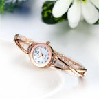 Lancardo Bracelet Watches For Lady Fashion Dress Chain Style Jewelry With Rhinestone Quartz Women Watch Relogio Feminino