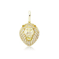 JINAO New 100% 925 Sterling Silver Lion Pendant High Quality CZ Women's Necklace Hip Hop Fashion Delicate Jewelry For Gift mbzr