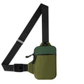 Mini Nylon Crossbody Bag for Men And Women Mobile Chest Pack Fashionable And Versatile Small Shoulder Bag canvas bag mbzr
