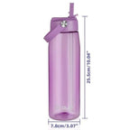 32 oz Water Bottle with Straw, Leakproof Sports Water Bottle with Carry Strap, BPA-Free Large Water Bottles for Home, Travel, S mbzr